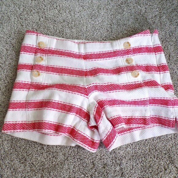 LOFT Striped shorts 4 - Picture 2 of 8